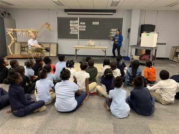 Any room can be turned into a classroom.