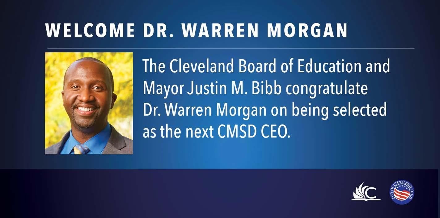 New CEO Dr. Warren Morgan