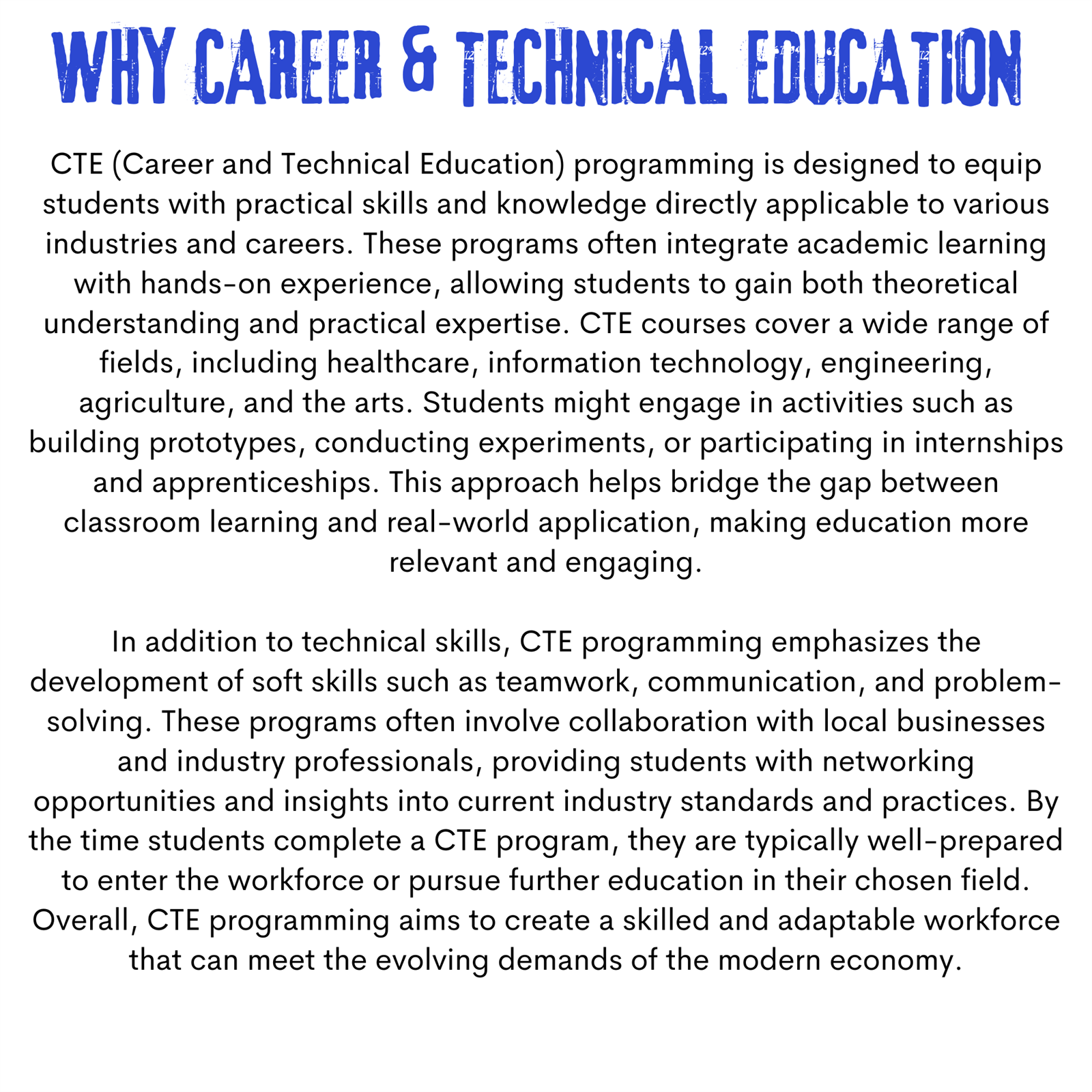 CTE School Cleveland